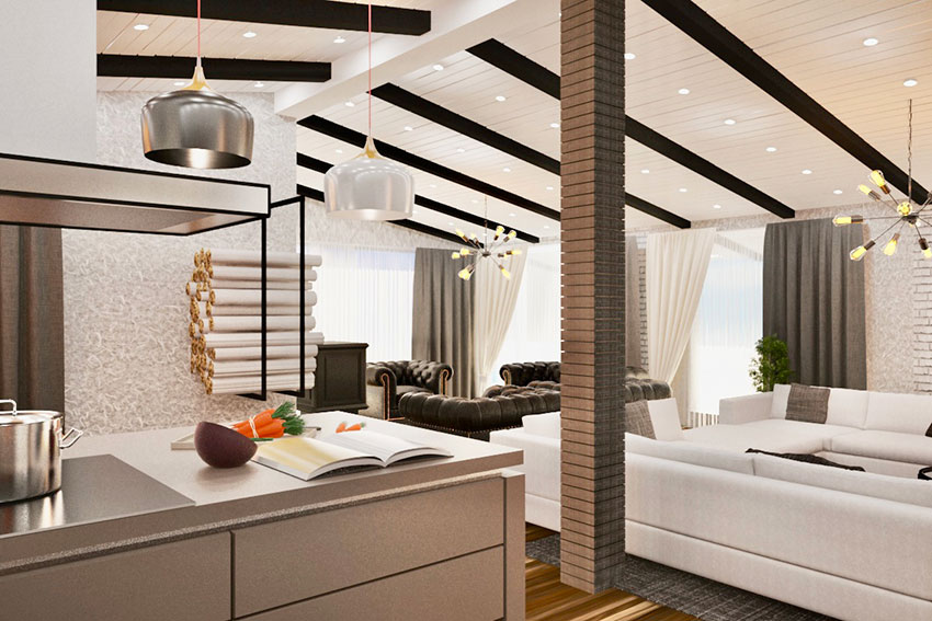 شش ایده زیبا و جذاب برای دکوراسیون داخلی ویلا 3 شش ایده زیبا و جذاب برای دکوراسیون داخلی ویلا