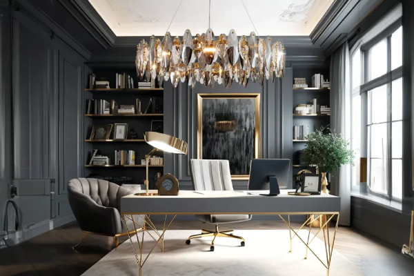 طراحی دکوراسیون دفتر کار خانگی