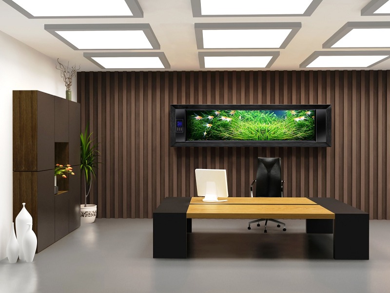 تغییر دکوراسیون دفتر کار کوچک با ایده های شیک و کاربردی