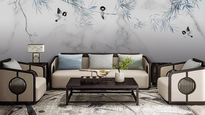 چگونه از کاغذ دیواری در دکوراسیون پذیرایی منزل استفاده کنیم؟ 5 چگونه از کاغذ دیواری در دکوراسیون پذیرایی منزل استفاده کنیم؟