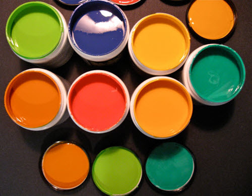 انواع چسب ، رزین و رنگ ساختمانی