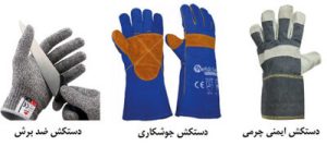 Types of protective gloves