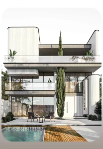 طراحی هوشمند در طراحی ویلای مدرن 4 طراحی هوشمند در طراحی ویلای مدرن