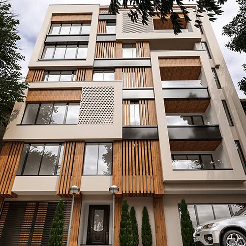 طراحی نمای ساختمان در رشت متناسب با اقلیم شمال کشور