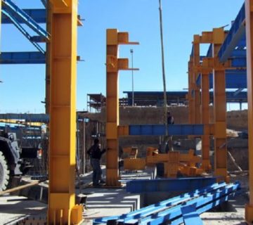 پیمانکار اسکلت فلزی در رشت