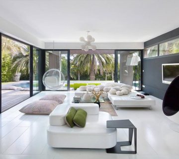 طراحی داخلی ویلا مدرن در گیلان