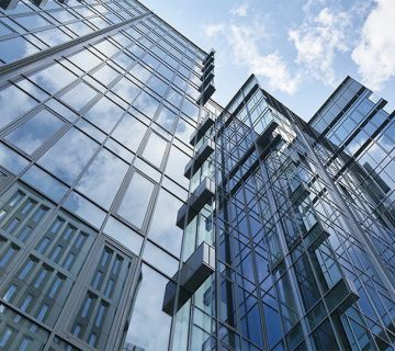 نمای کرتین وال (نمای شیشه ای) 9 نمای کرتین وال (نمای شیشه ای)