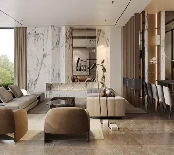 شش ایده زیبا و جذاب برای دکوراسیون داخلی ویلا