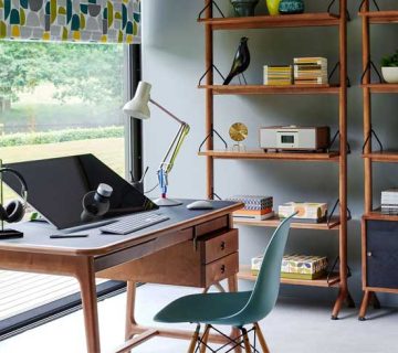 طراحی دکوراسیون دفتر کار خانگی 12 طراحی دکوراسیون دفتر کار خانگی