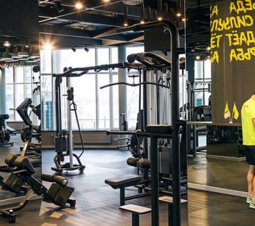 طراحی دکوراسیون داخلی سالن ورزشی