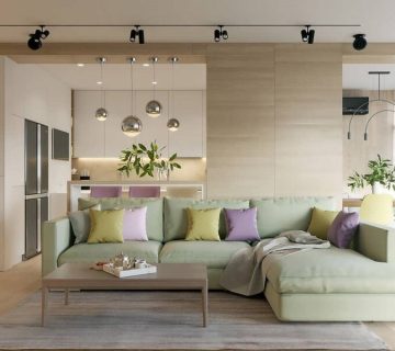 8 ترفند و اصول طراحی نشیمن مدرن