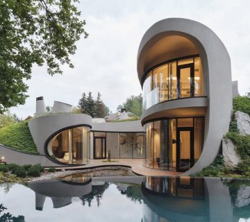 طراحی بخش های داخلی ویلا دوبلکس