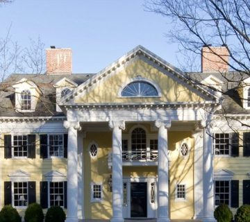 طراحی نئوکلاسیک ویلا و ساختمان