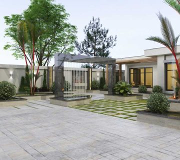 نحوه طراحی باغ ویلای کوچیک چگونه است؟