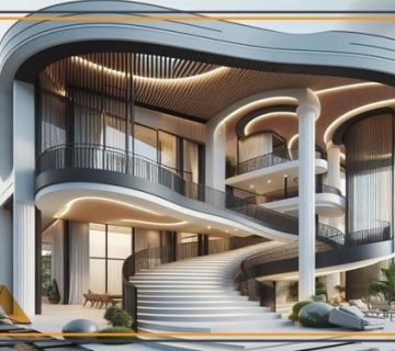 ویژگی های نما در طراحی ویلای مدرن