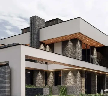 خصوصیات ویلا به سبک مدرن