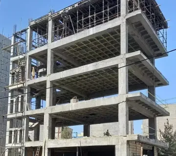 هزینه ساخت اسکلت بتنی