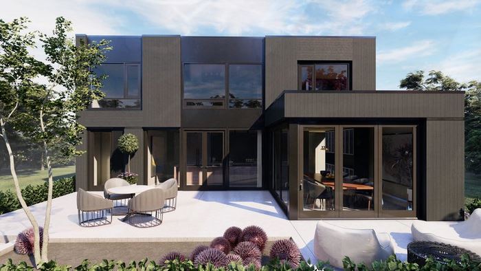 ویژگی های نمای ویلای مدرن