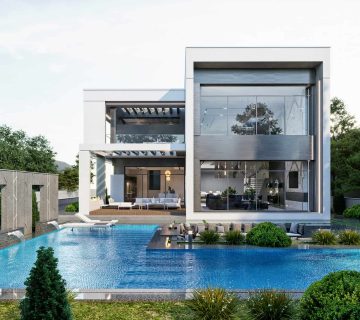 خصوصیات ویلا به سبک مدرن