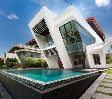 طرح ویلای مدرن چگونه است ؟