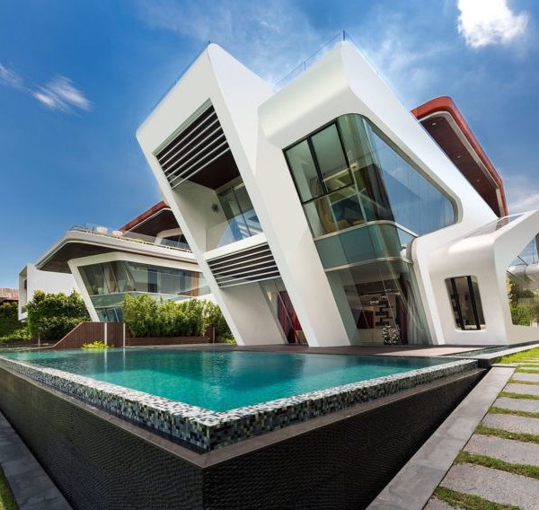 طرح ویلای مدرن چگونه است ؟