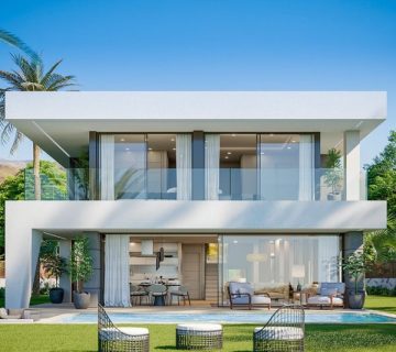 ویژگی طرح ویلای مدرن