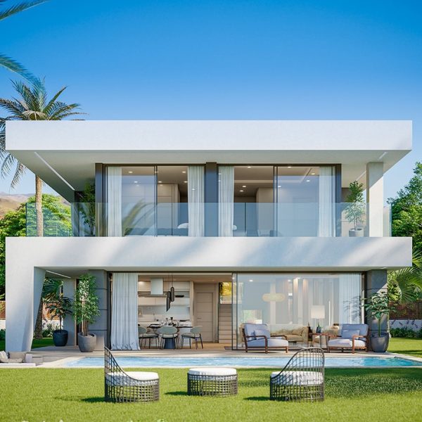 ویژگی طرح ویلای مدرن