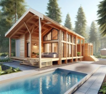 همه چیز درباره ویلا چوبی