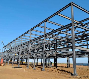 اسکلت ساختمان