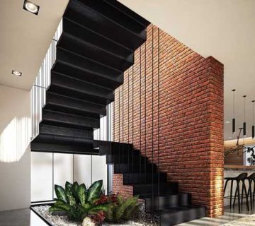 محل درست قرارگیری پله در طراحی ویلا