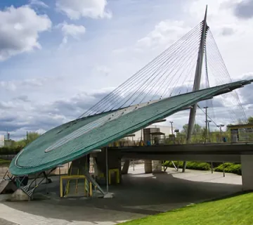 سازه ساختمانی کابلی