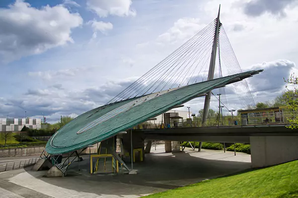 سازه ساختمانی کابلی