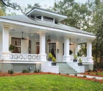 طراحی ایوان به سبک خانه روستایی