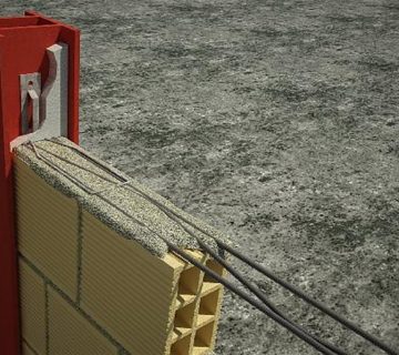 روش‌های مهار دیوار غیر سازه‌ای با میلگرد بستر