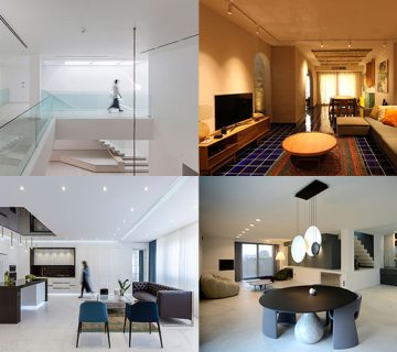 ترکیب معماری و طراحی داخلی در یک فضا