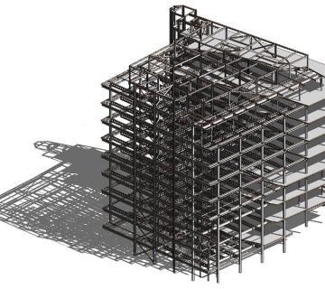 اجزای اصلی اسکلت بتنی